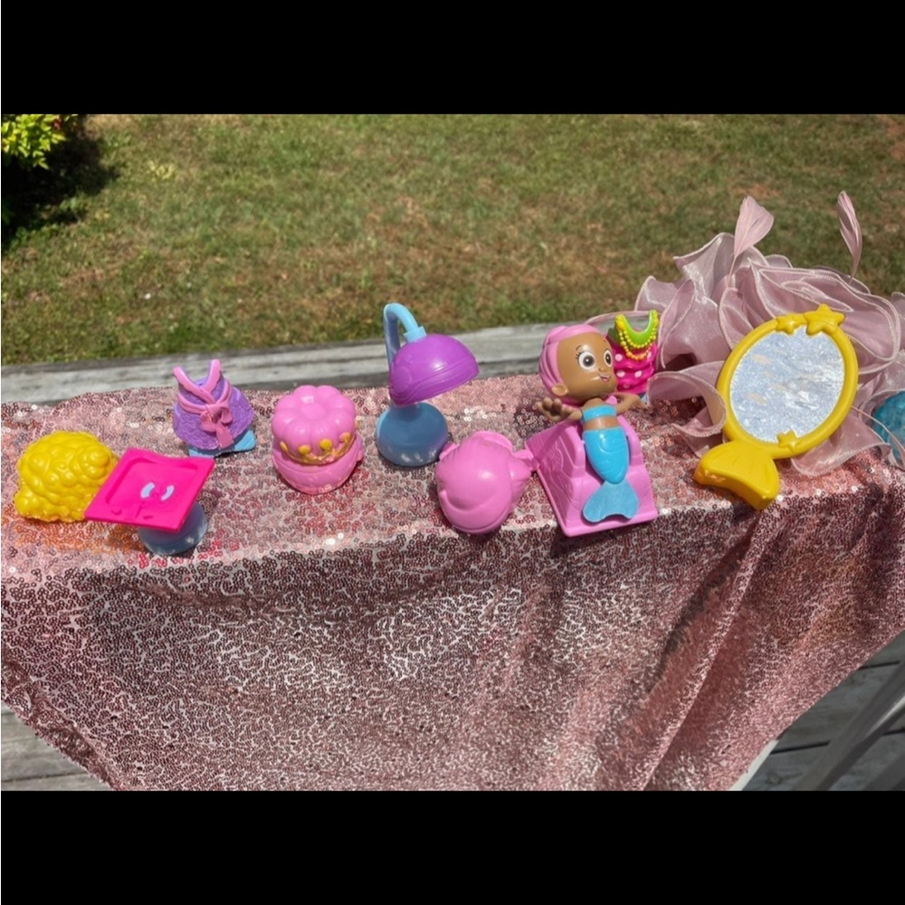 Snap n RARE bubble guppies guppy SALON hair set!